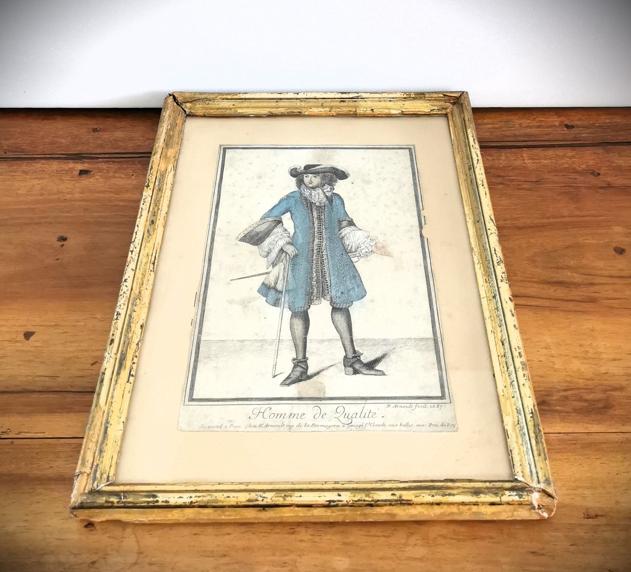 VD313 Gravure Arnoult Pass Antiq - Achat et vente d'oeuvres d'art