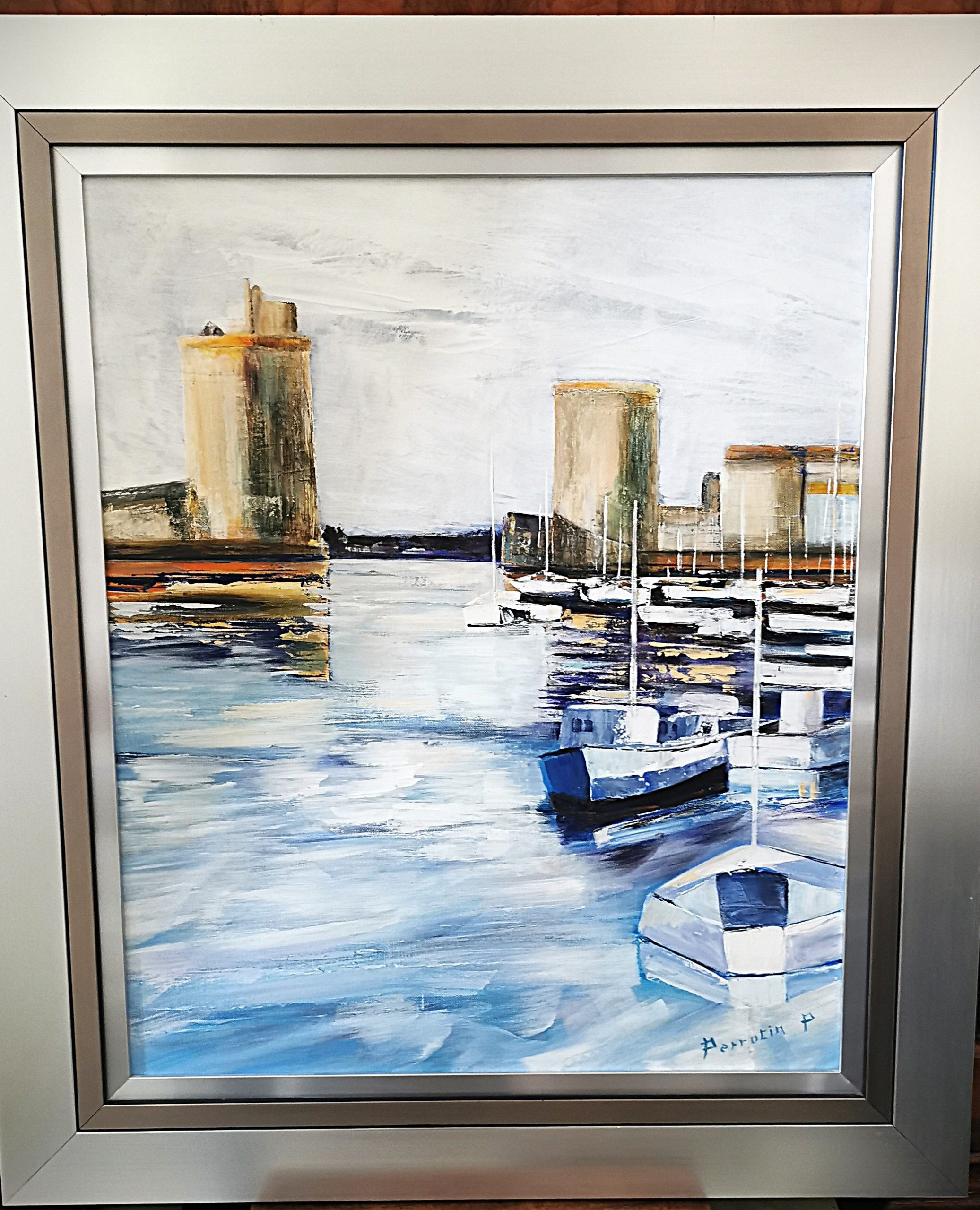 VD668 Tableau La Rochelle 2 Pass Antiq - Achat et vente d'oeuvres d'art